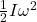 \frac{1}{2}I\omega^{2}