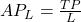 AP_L = \frac{TP}{L}