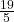 \frac{19}{5}